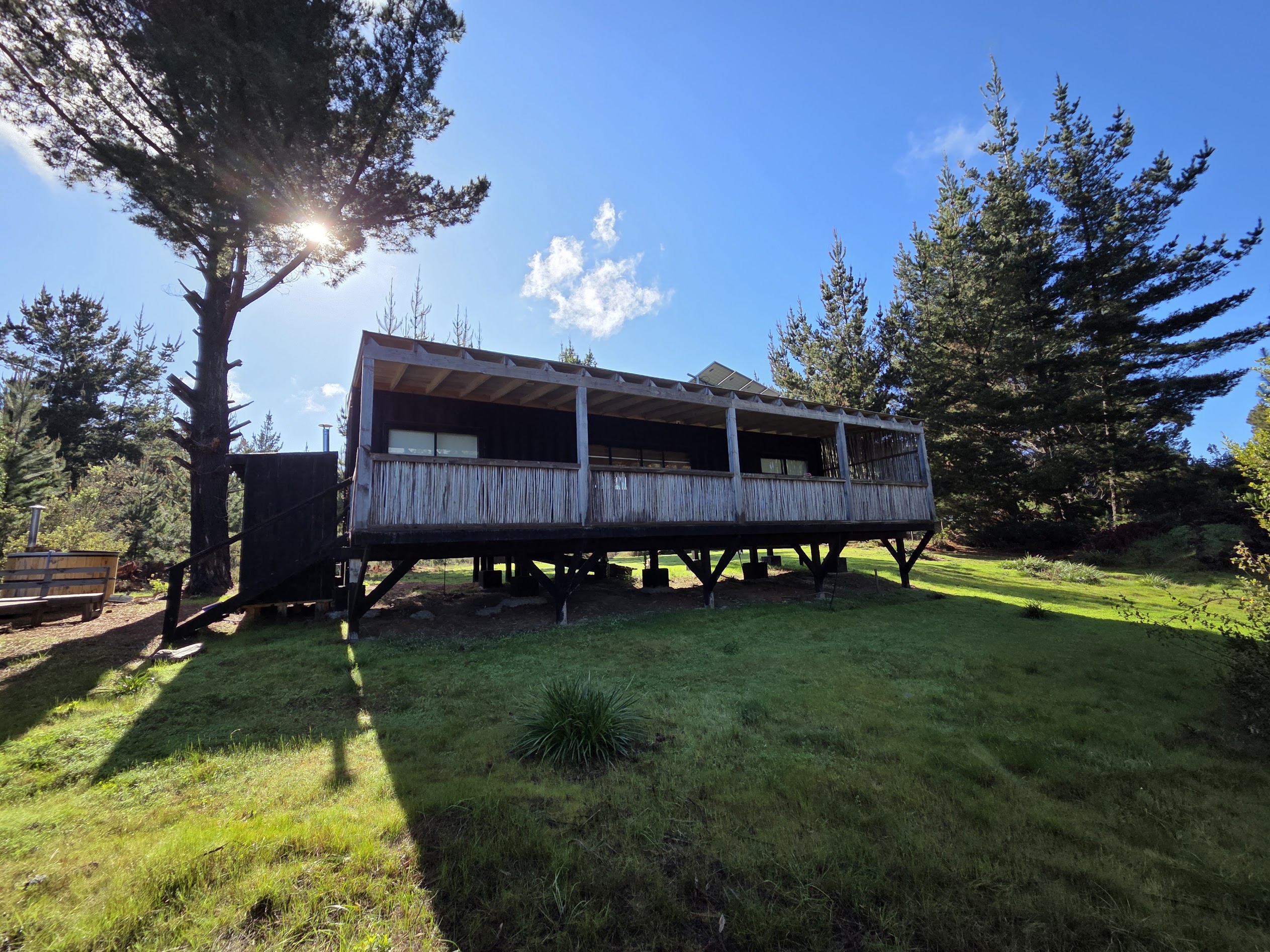 Refugio Container: terreno/cabaña en La Polcura, Puertecillo, casa de playa cerca del mar y el bosque (Puertecillo, Matanzas, Navidad)